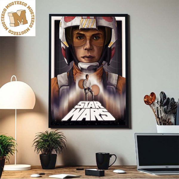 Luke Skywalker Star Wars Character Poster For A New Hope Home Decor Poster Canvas