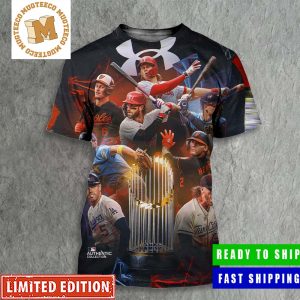 MLB The Under Armour Team Squad Is Headed Ito Post-season Play All Over Print Shirt