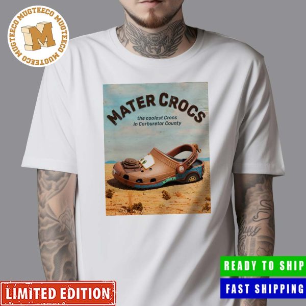 Mater Crocs The Coolest Crocs In Carburetor County Funny Vintage T-Shirt