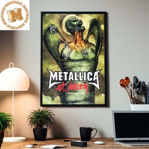 Metallica St. Anger 20 Years Of Anger Signatures Home Decor Poster Canvas