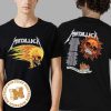 Metallica Ride The Lightning Two Sides Print Vintage T-Shirt