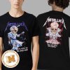 Metallica Damaged Justice Hammer Of Justice Crushes You Two Sides Print Vintage T-Shirt