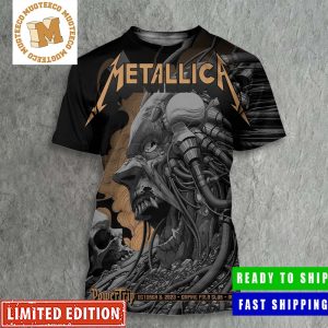 Metallica Tonight At Power Trip Empire Polo Club Indo CA October 8 2023 Poster All Over Print Shirt