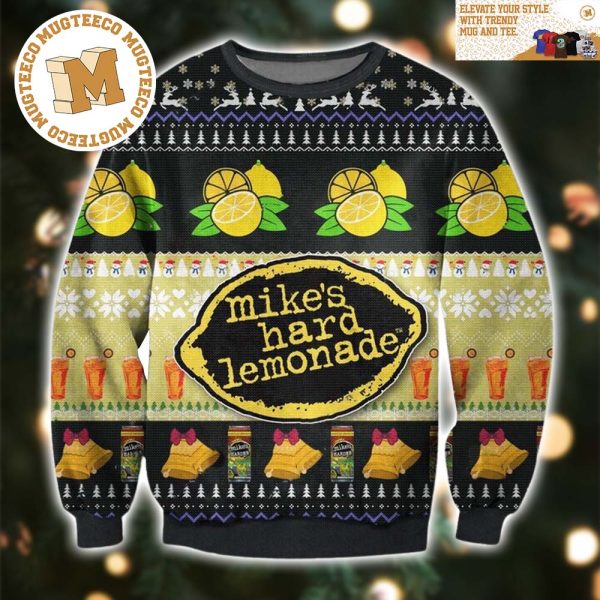 Mike’s Hard Lemonade 2023 Holiday Gifts Idea Ugly Christmas Sweater