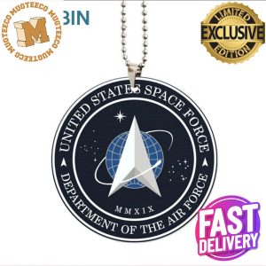 Military US Space Force 2023 Holiday Christmas Decorations Ornament