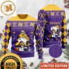 Minnesota Vikings Dabbing Santa Claus NFL Christmas Ugly Sweater