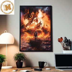 NFL Justin Herbert Los Angeles Chargers Burn The Ship Las Vegas Raiders Home Decor Poster Canvas