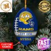 NFL Los Angeles Chargers Xmas Tree Decorations American US Eagle Custom Name Ornament