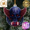 NFL New York Giants Football Xmas Custom Name Tree Decorations Christmas Gift For Fans Ornament