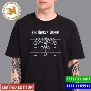 NFL Philadelphia Eagles Brotherly Shove Tactical Scheme Vintage T-Shirt