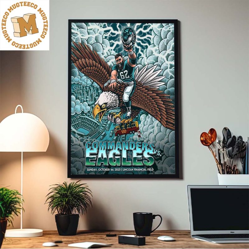 Philadelphia Eagles NFL 2023 Schedule All Kickoffs Home Decor Poster Canvas  - Mugteeco