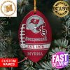 NFL Tampa Bay Buccaneers 2023 Holiday Gifts Xmas Skull Christmas Decorations Ornament
