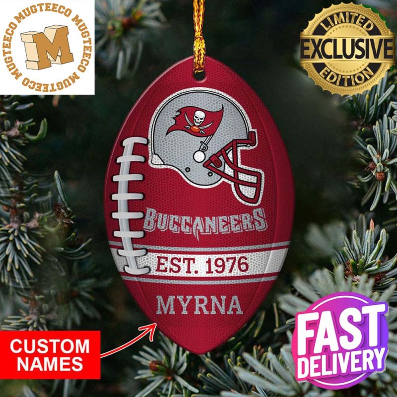 Tampa Bay Buccaneers Snowflake Ornament