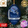 NFL Tampa Bay Buccaneers Xmas Mickey Mouse Custom Name Christmas Decorations Ornament