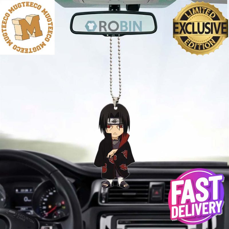 Naruto Cool Akatsuki Itachi Uchiha Christmas Car Ornament - Mugteeco