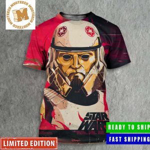 New Ahsoka Enoch Poster Golden Helmet Star Wars On Disney Plus All Over Print Shirt