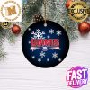 New York Giants Football Mascot NFL Custom Name 2023 Holiday Gifts Christmas Decorations Ornament