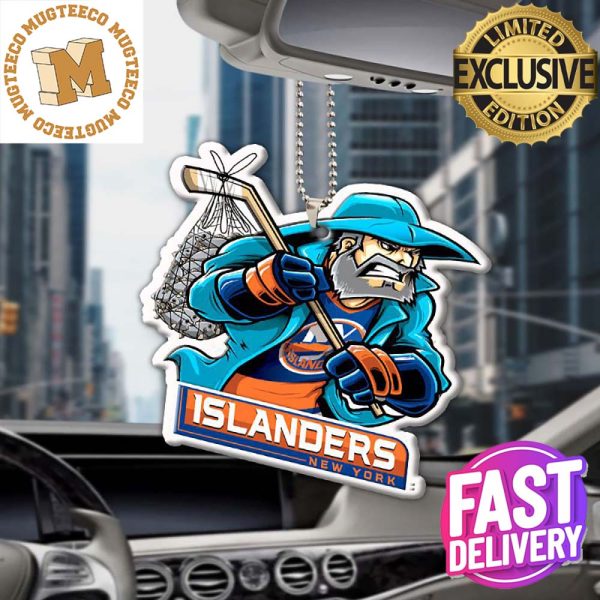 New York Islanders NHL Mascot Xmas Gifts Christmas Decorations Car Ornament