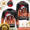 Personalized Cincinnati Bengals Ugly Christmas Sweater – Custom Name Number Bengals Ugly Sweater