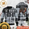 Personalized Raiders Ugly Sweater – NFL Logo Las Vegas Raiders Ugly Christmas Sweater