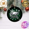 Philadelphia Eagles NFL Skull Joker 2023 Holiday Gifts Custom Name Christmas Decorations Ornament