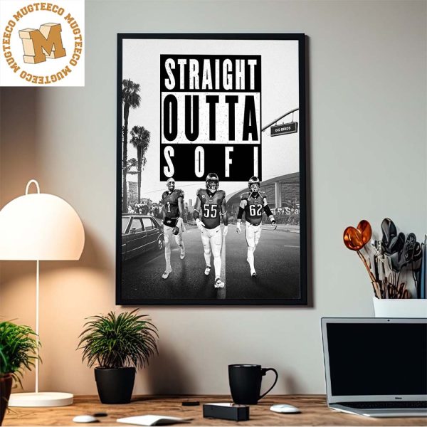 Philadelphia Eagles Straight Outta Sofi Home Decor Poster Canvas