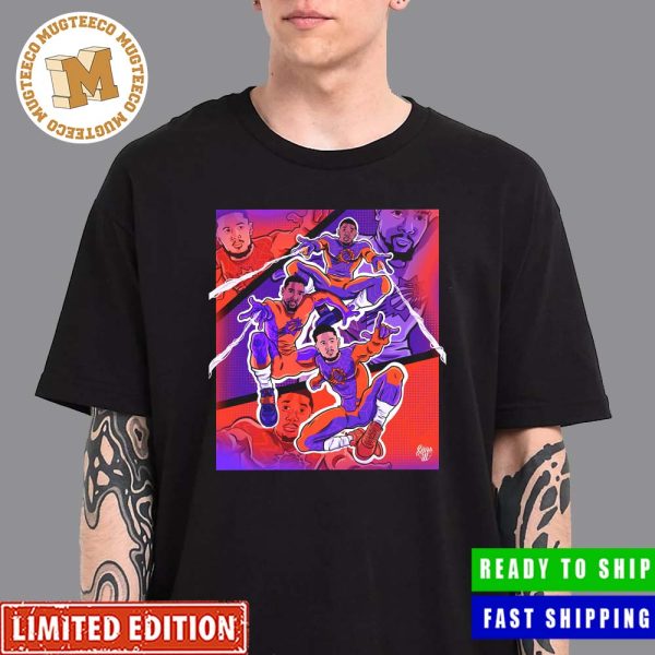 Phoenix Suns Spider Man With Great Power Comes Great Responsibility Unisex T-Shirt