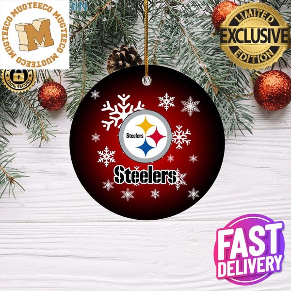 Pittsburgh Steelers NFL 2023 Holiday Gifts Christmas Decorations Ornament