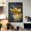 Pokemon x Van Gogh Museum Pikachu Art Inspired By Van Gogh Home Decor Poster Canvas