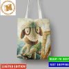 Pokemon x Van Gogh Museum Snorlax Art Inspired By Van Gogh Canvas Leather Tote Bag