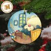 Pokemon x Van Gogh Museum Smeargle Art Inspired By Van Gogh Christmas Tree Decorations Ornament