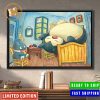 Pokemon x Van Gogh Museum Smeargle Art Inspired By Van Gogh Home Decor Poster Canvas