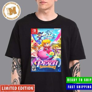 Princess Peach Showtime New Box Art Has Been Updated Nintendo Switch Unisex T-Shirt