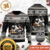 Raiders Football Team Logo Black Christmas Ugly Sweater