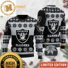 Raiders Disney Donald Duck Mickey Mouse Goofy NFL Personalized Christmas Ugly Sweater