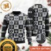 Raiders Football Team Logo Black Christmas Ugly Sweater