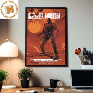 Rebel Moon House Of The Bloodaxe Issue 1 Prequel Comic Series Cover B Albuquerque Home Decor Poster Canvas