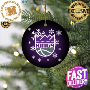 Sacramento Kings NBA Merry Christmas 2023 Xmas Gifts Christmas Decorations Ornament
