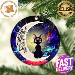 Sailor Moon Cat Love You To The Moon And Back Galaxy 2023 Holiday Gifts Christmas Decorations Ornament