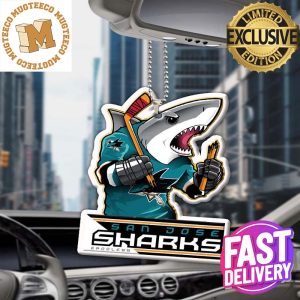 San Jose Sharks NHL Mascot 2023 Xmas Gifts Christmas Car Decorations Ornament