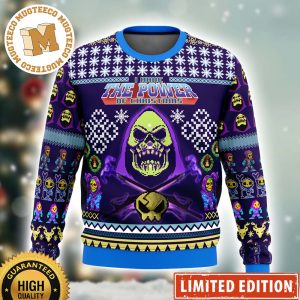 Skeletor Masters of the Universe I Have The Power Of Christmas Ugly Christmas Sweater