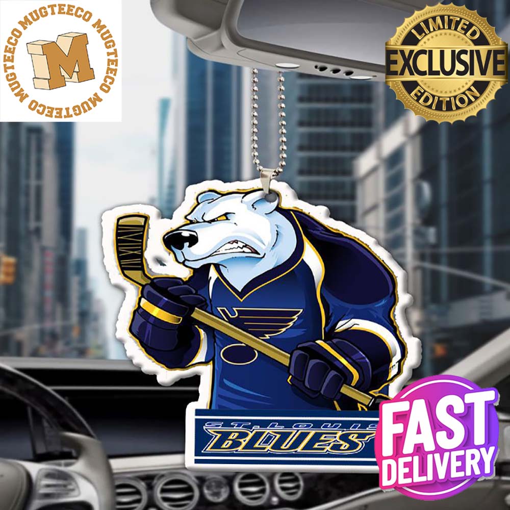 St. Louis Blues's Louie fourth-most popular NHL mascot