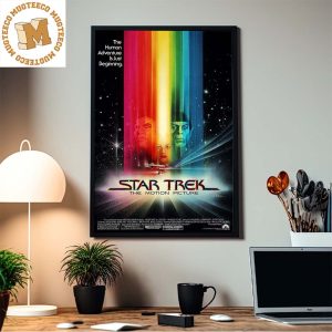 Star Trek The Motion Picture The Human Adventure Is Just Beginning Home Decor Poster Canvas