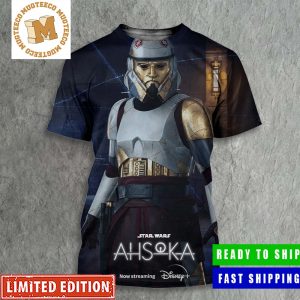 Star Wars Ahsoka Captain Enoch Character Poster All Over Print Shirt