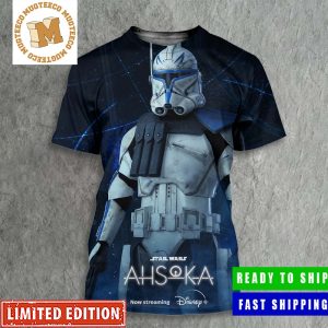 Star Wars Ahsoka Captain Rex Character Poster All Over Print Shirt