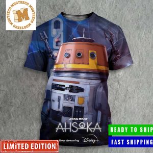Star Wars Ahsoka Chopper Droid Character Poster All Over Print Shirt
