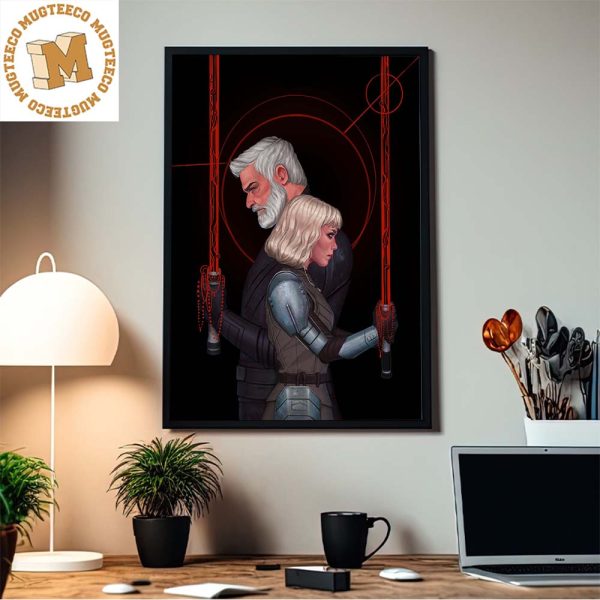 Star Wars Ahsoka The Wolves Baylan Skoll And Shin Hati Home Decor Poster Canvas