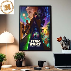 Star Wars Episode VI Return Of The Jedi Home Decor Poster Canvas