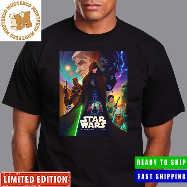 Star Wars Episode VI Return Of The Jedi Poster Classic T-Shirt