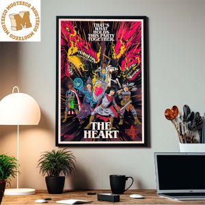 Stranger Things 4 The Heart That’s What Holds This Party Together Dungeons And Dragons Style Poster Canvas